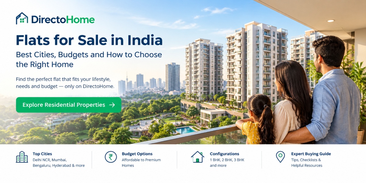 Flats for Sale in India: Best Cities, Budgets and How to Choose the Right Home