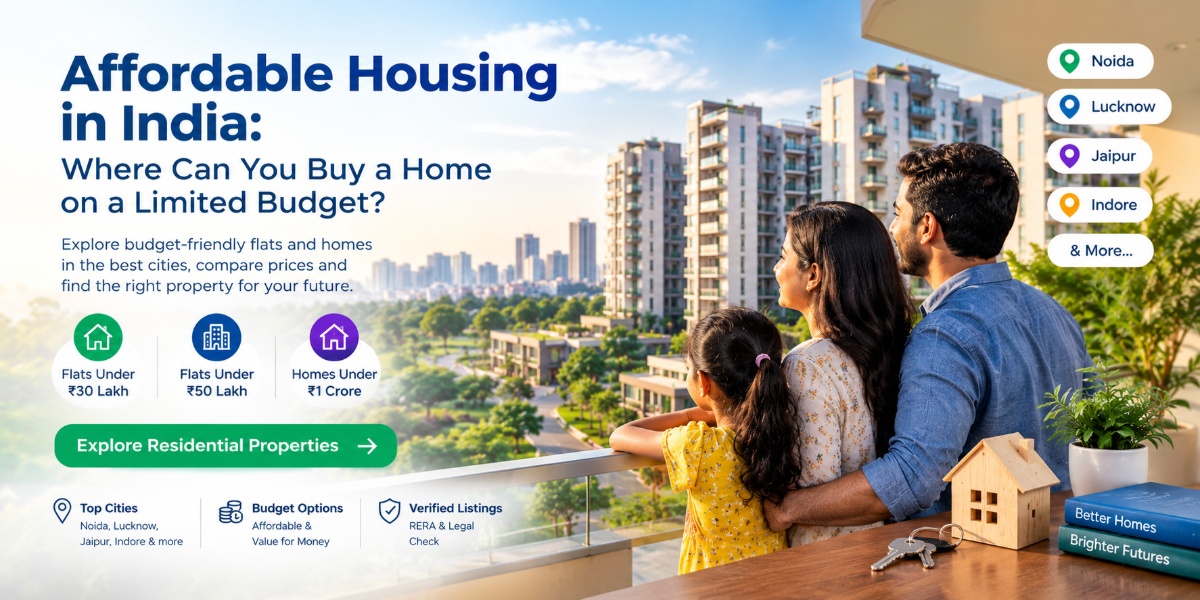 Affordable Housing in India: Where Can You Buy a Home on a Limited Budget?