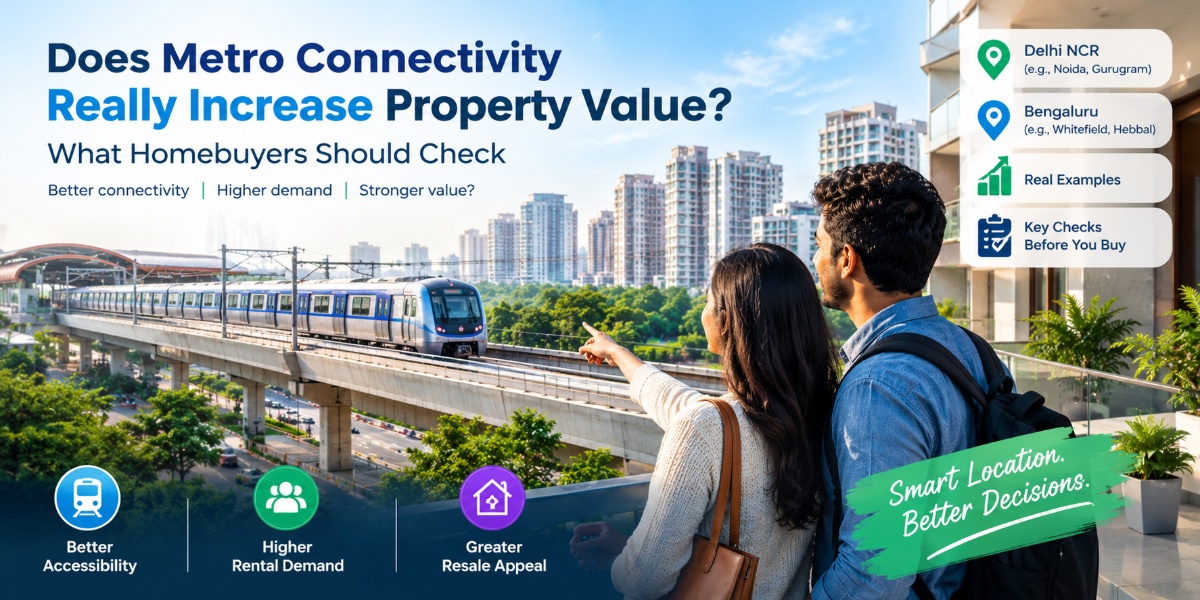 Does Metro Connectivity Really Increase Property Value? What Homebuyers Should Check
