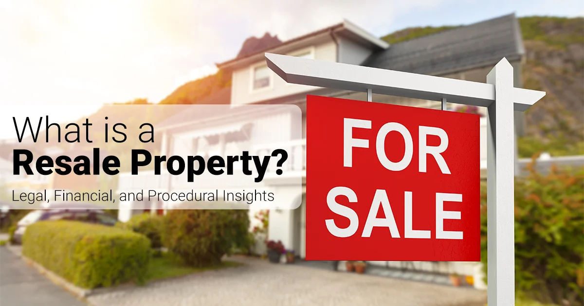 Resale Property — Buy & Sell